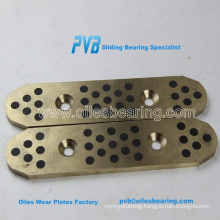 oiles carbon graphite plates, RG7 500 oilless slide plates, dg05 dry sliding bronze wear plates